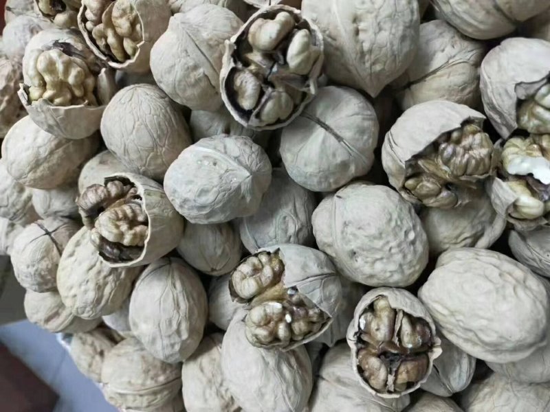 新疆中个核桃～纸皮仁白皮薄～口感香脆