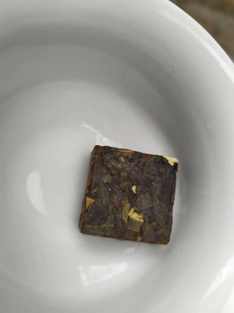 糯香普洱茶熟茶糯米香方砖普洱小沱茶糯米香古茶帮造茶坊