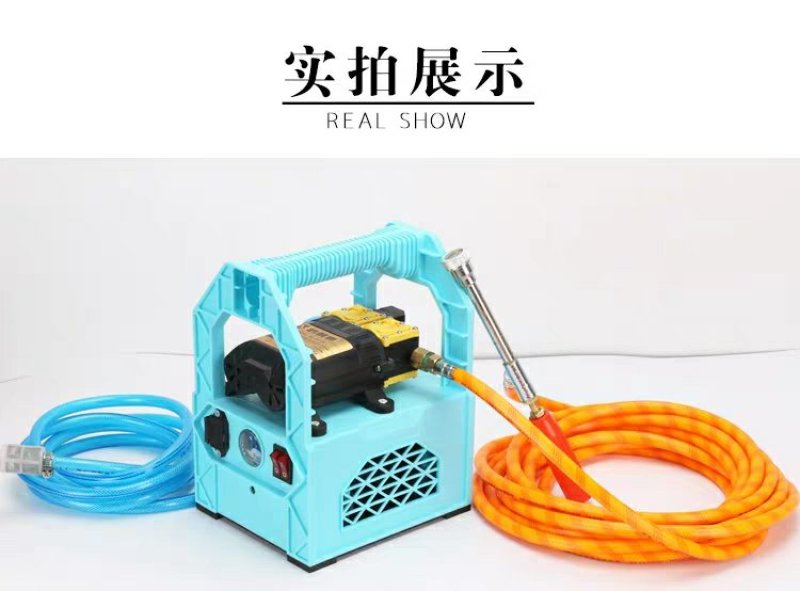一亩田喷雾器电动农用手提便携式打药机弥雾自吸抽水机高草梅