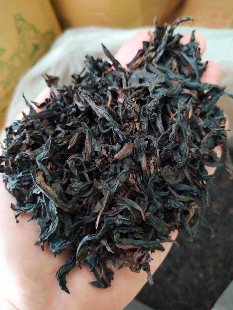 大红袍茶叶武夷岩茶传统贡香炭焙浓香型肉桂大红袍茶熟茶1袋
