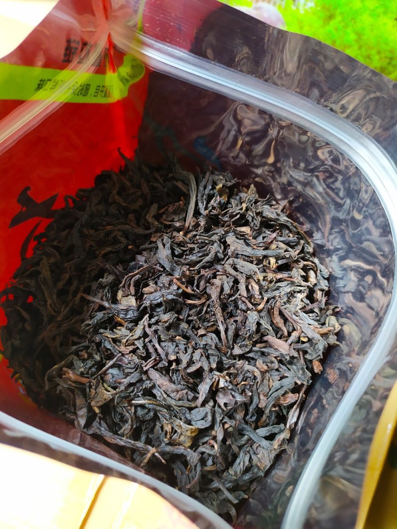 大红袍茶叶武夷岩茶传统贡香炭焙浓香型肉桂大红袍茶熟茶1袋