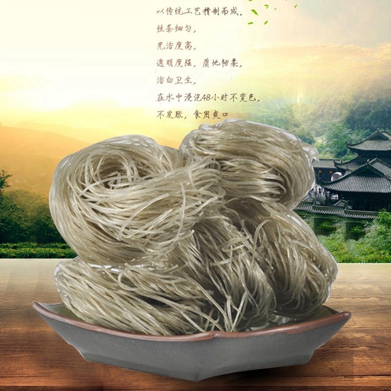 厂家直销批发散装圆红薯粉条手工地瓜细粉丝