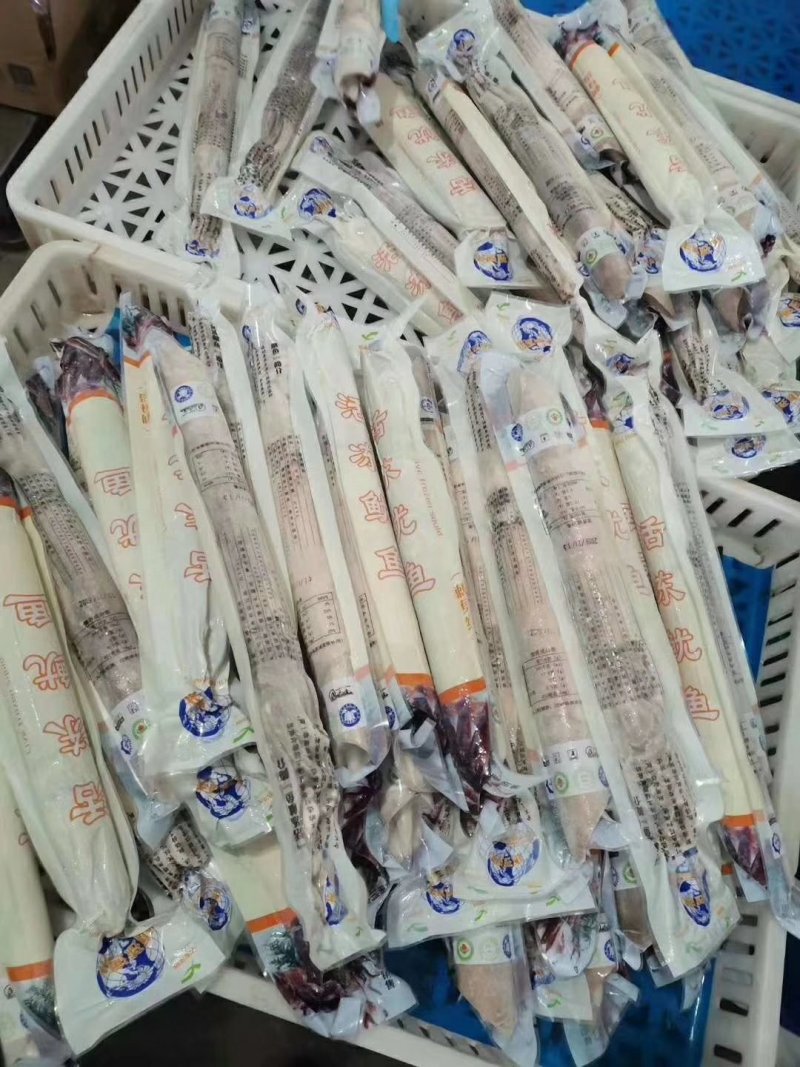 活冻鱿鱼（5斤件）刺身级品质。放心下单。冷链物流全国配送