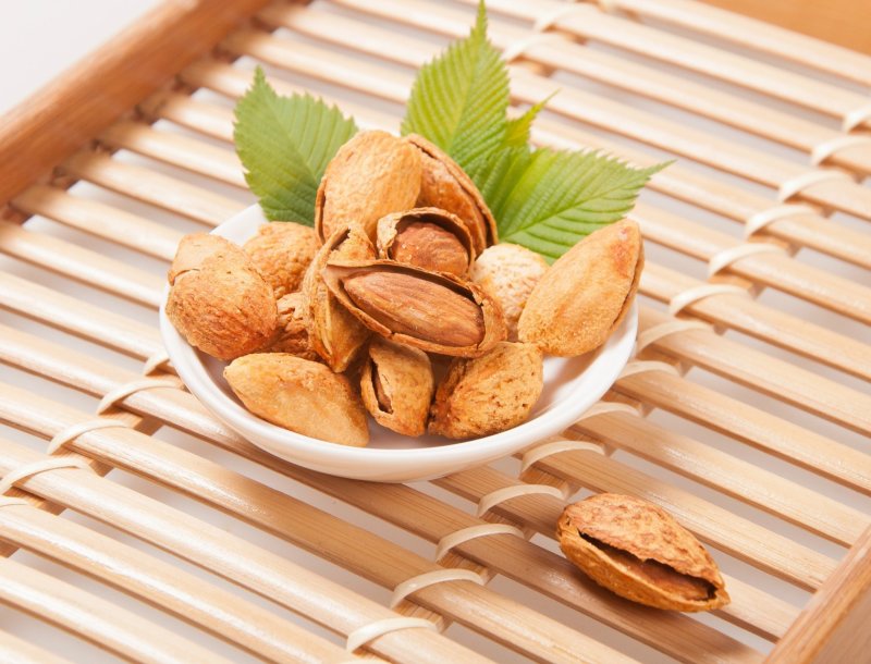 【新货】纸皮巴旦木含罐250克500克杏仁干果零食批发