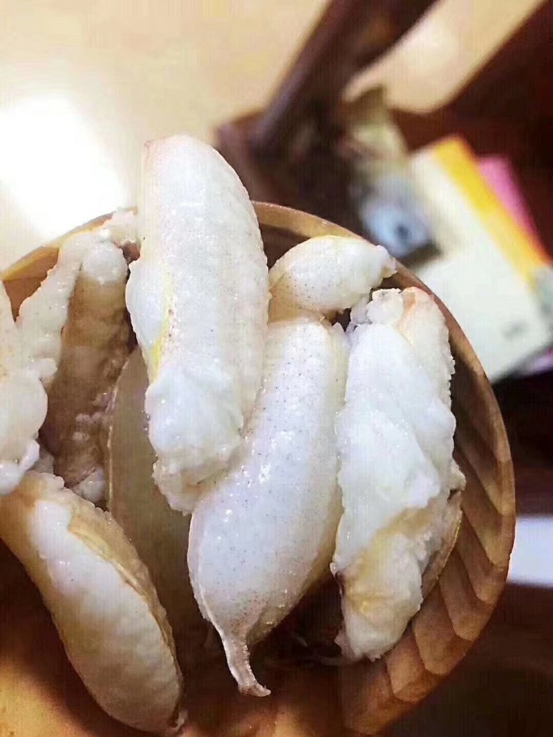 扁蟹大蟹脚肉无泡发塑封盒装。