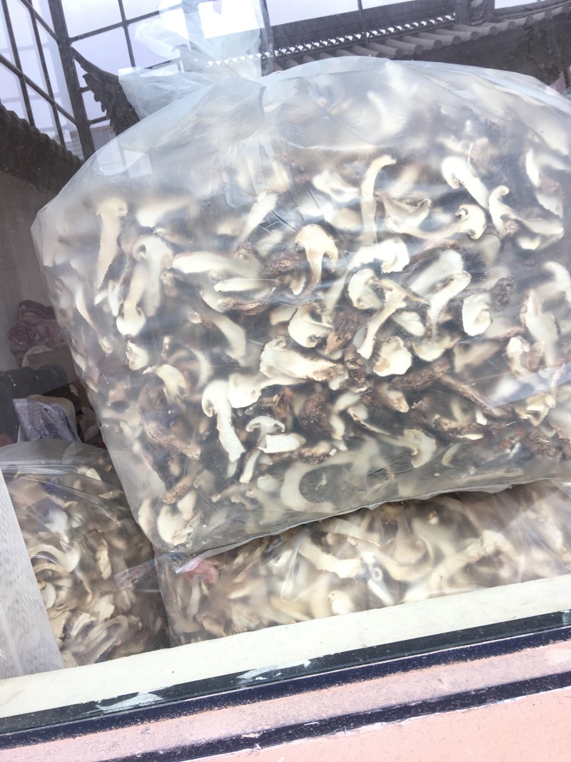 野生带皮松茸干片香格里拉自烘不零售
