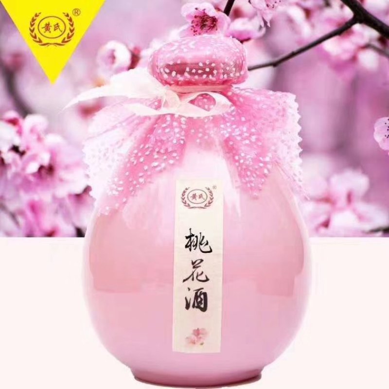 酒水饮品低度花果酒桃花，桂花，青梅等品类