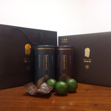 美泉金丹小青柑正宗新会柑配云南5年宫廷熟普