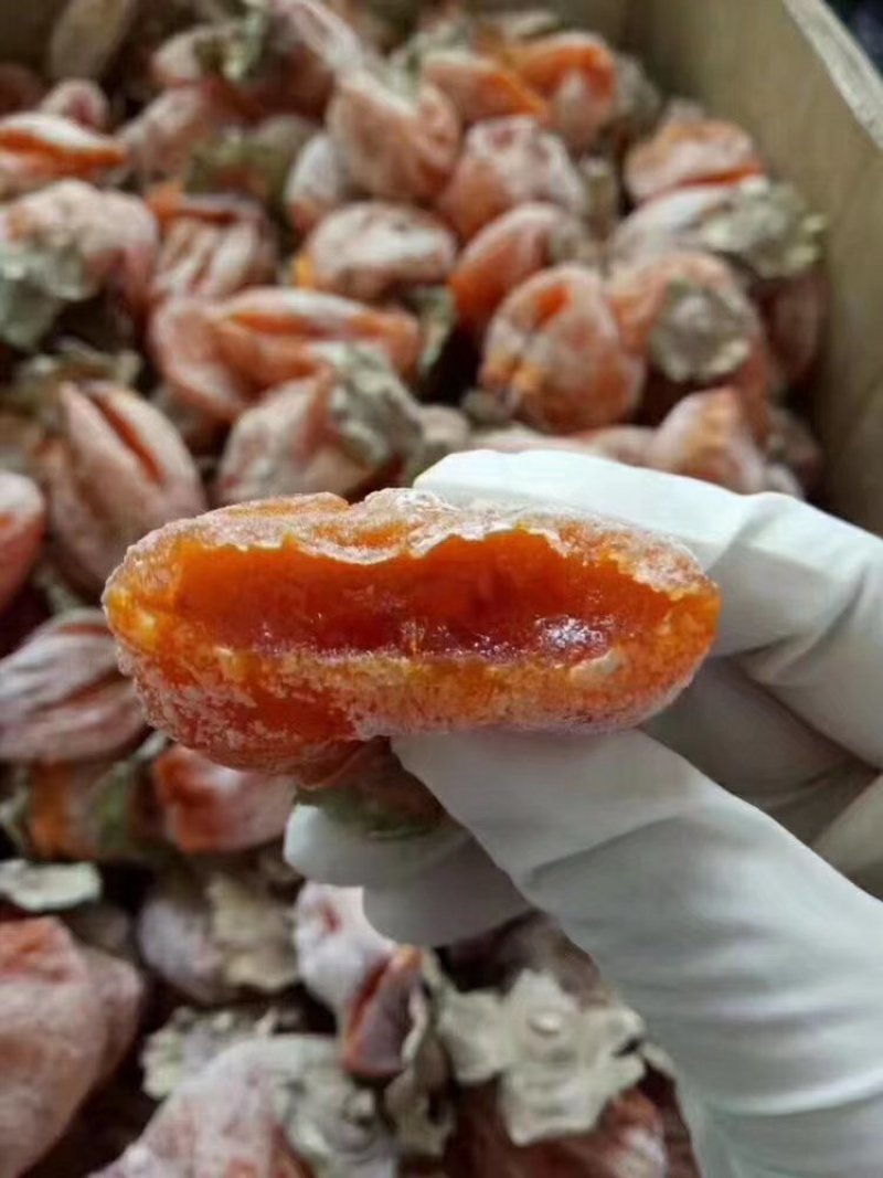 富平特产，农家自制吊柿饼，正宗农家天然白霜产地直销