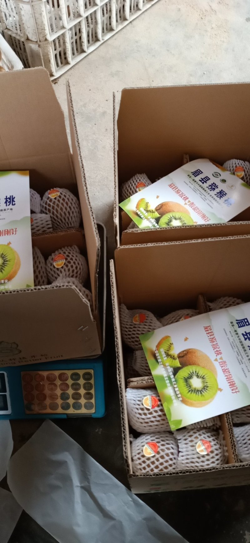 徐香猕猴桃(六斤装)味道酸甜刚刚好。老少皆宜