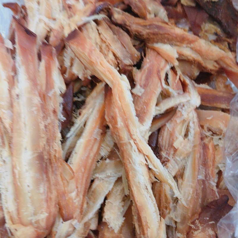 碳烤鱿鱼丝野生鱿鱼加工口感好原味鱿鱼丝