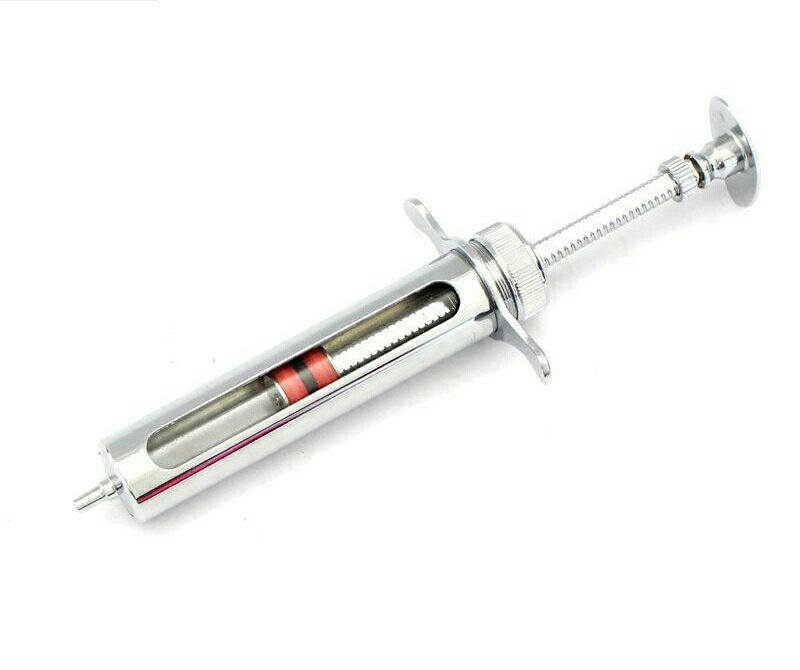 兽用金属注射器兽医注射器5,10,20,30mL