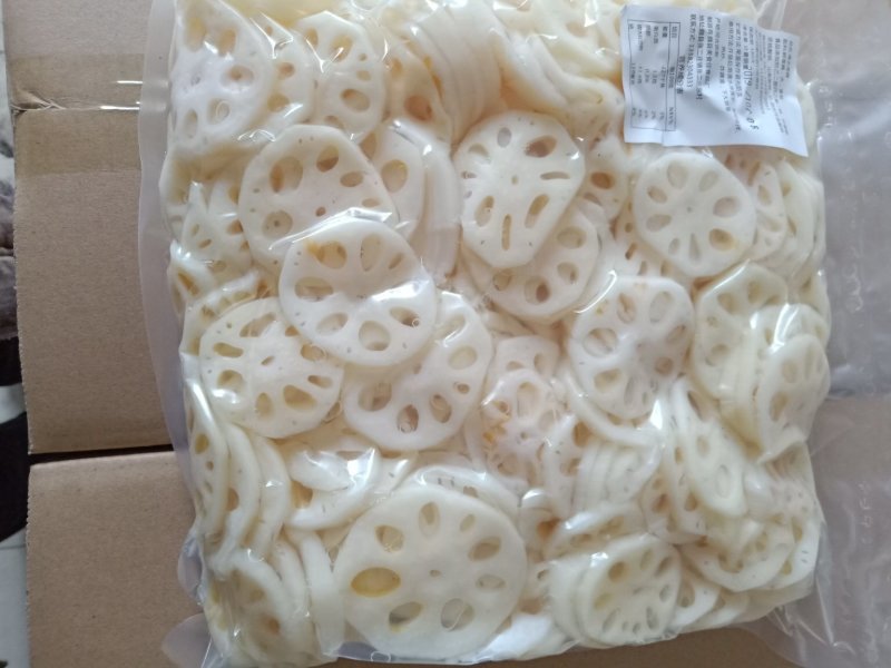 清水藕片莲藕酒店食材保质期12个月