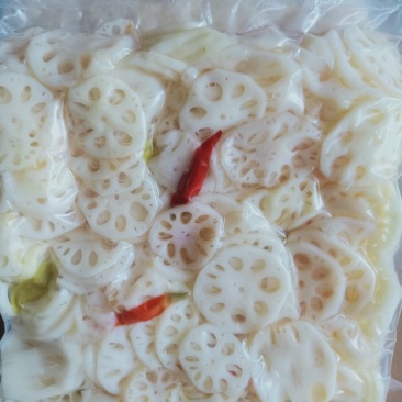 糖醋藕片泡椒藕片酒店凉菜