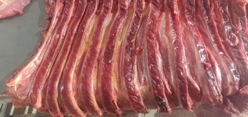 驴肉，肋条，现杀嫩口精修带皮、去皮驴肋条肉