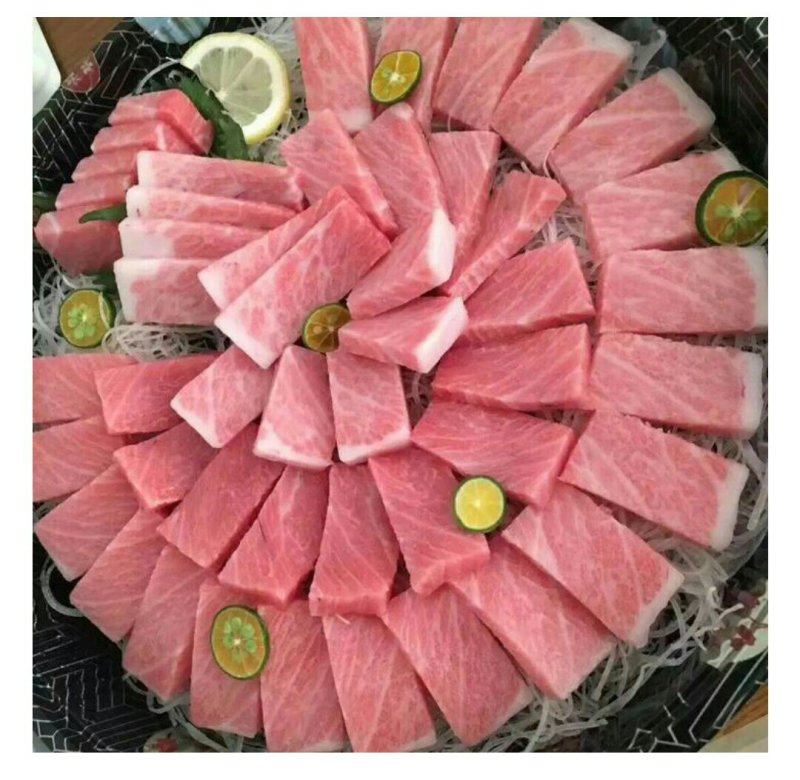 进口金枪鱼快刺身级别纯肉蓝旗