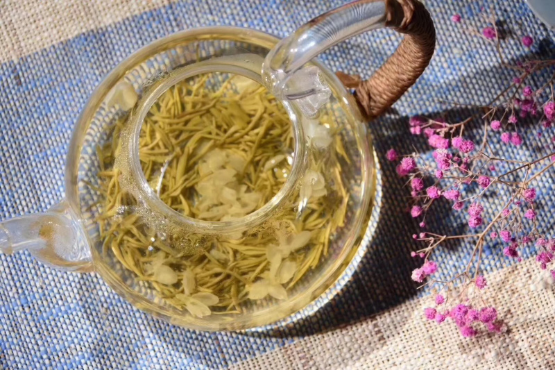 碧潭飘雪茉莉花茶浓香型广西横县茉莉花茶