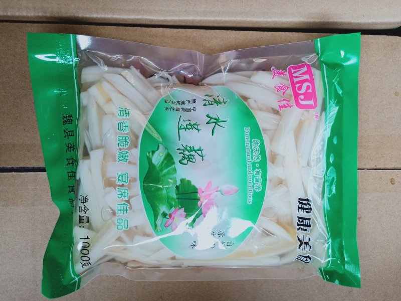 清水藕条莲藕宴席用品