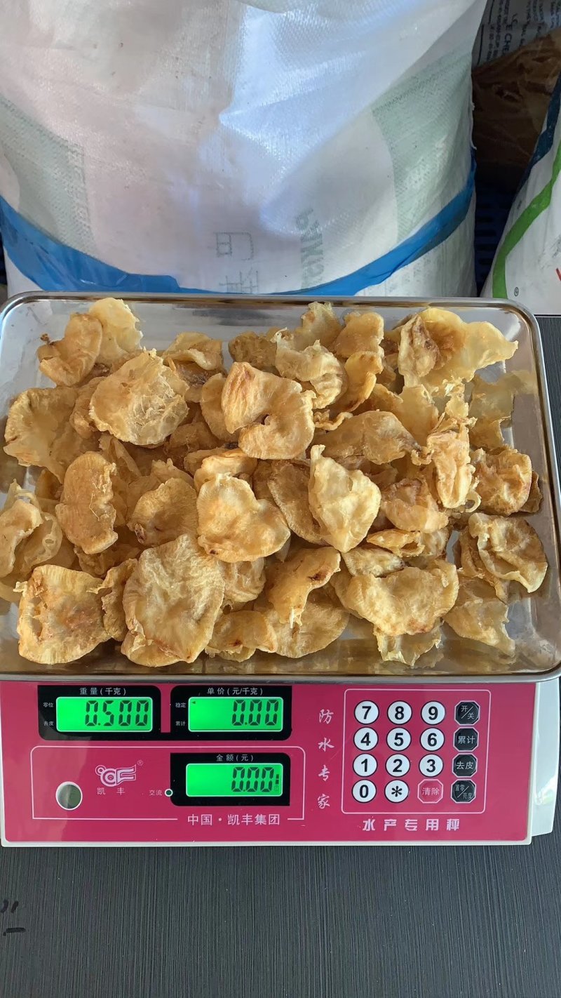 20多头/150头成鱼鱼胶鱼泡干成品