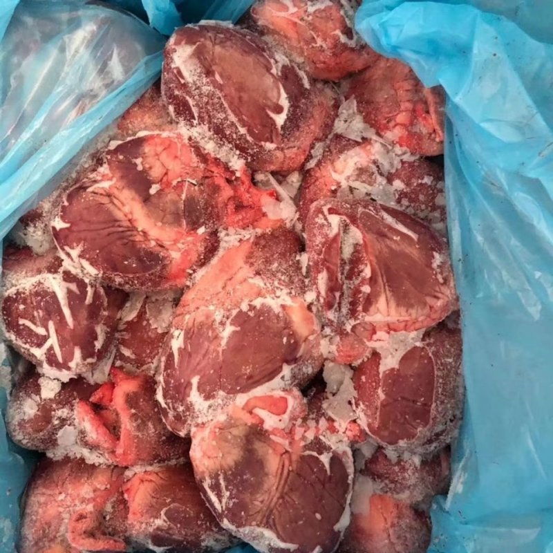 新鲜冷冻猪心猪心生猪心一箱20斤饭店卤菜食材