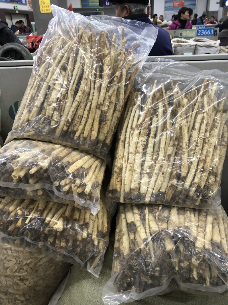 北沙参个正品无硫中药材北沙参