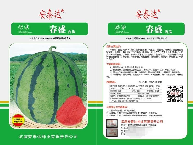 京欣西瓜种子美都种子美都
