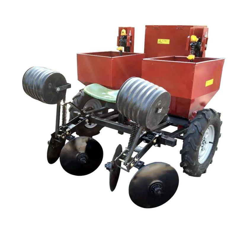 洋姜施肥播种机四轮拖拉机带土豆种植机洋芋种植机