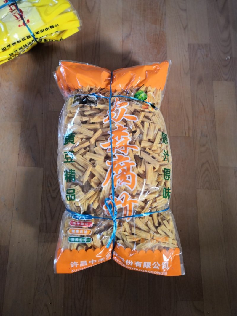 腐竹段10斤/袋许昌腐竹厂家直销