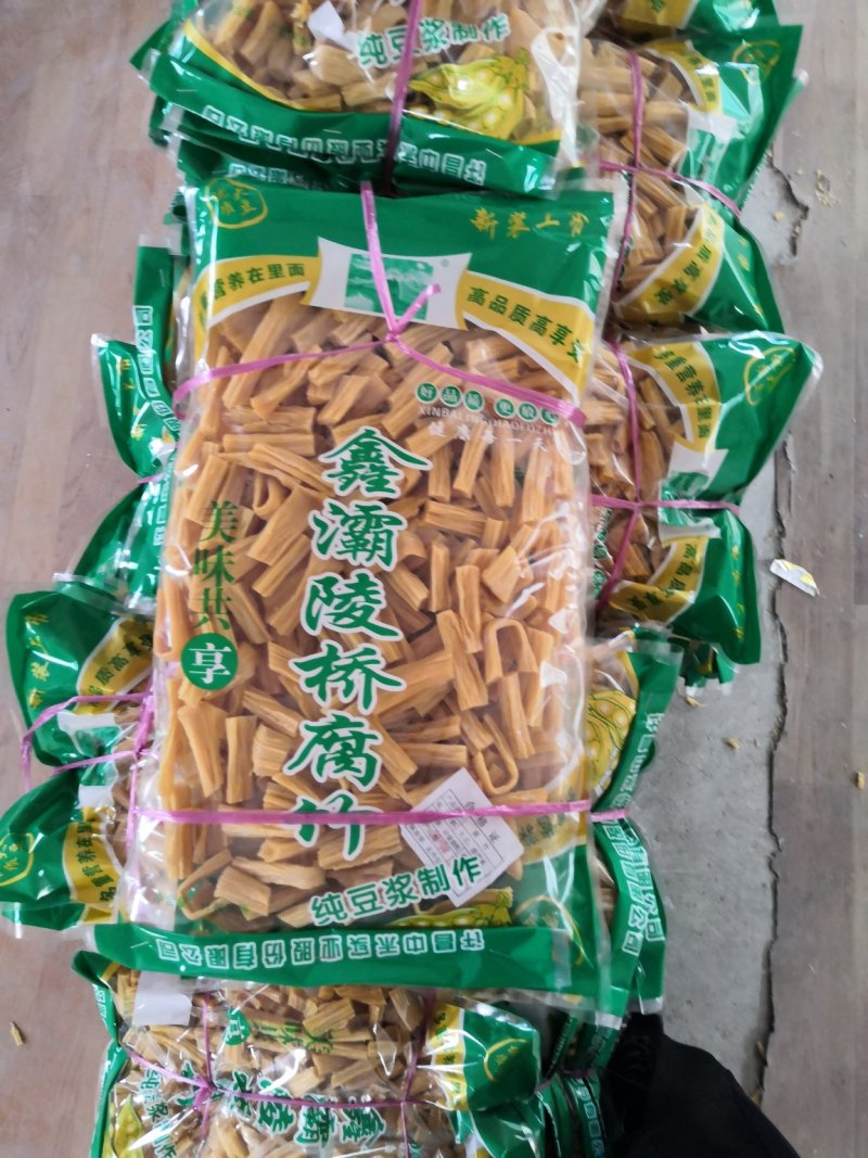 腐竹段10斤/袋许昌腐竹厂家直销