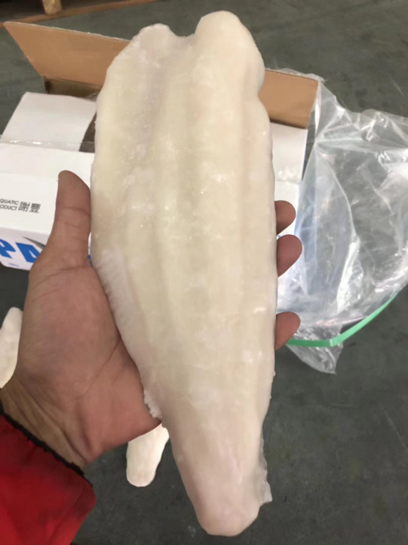 冷冻巴沙鱼柳全规格带皮鱼柳原料板冻