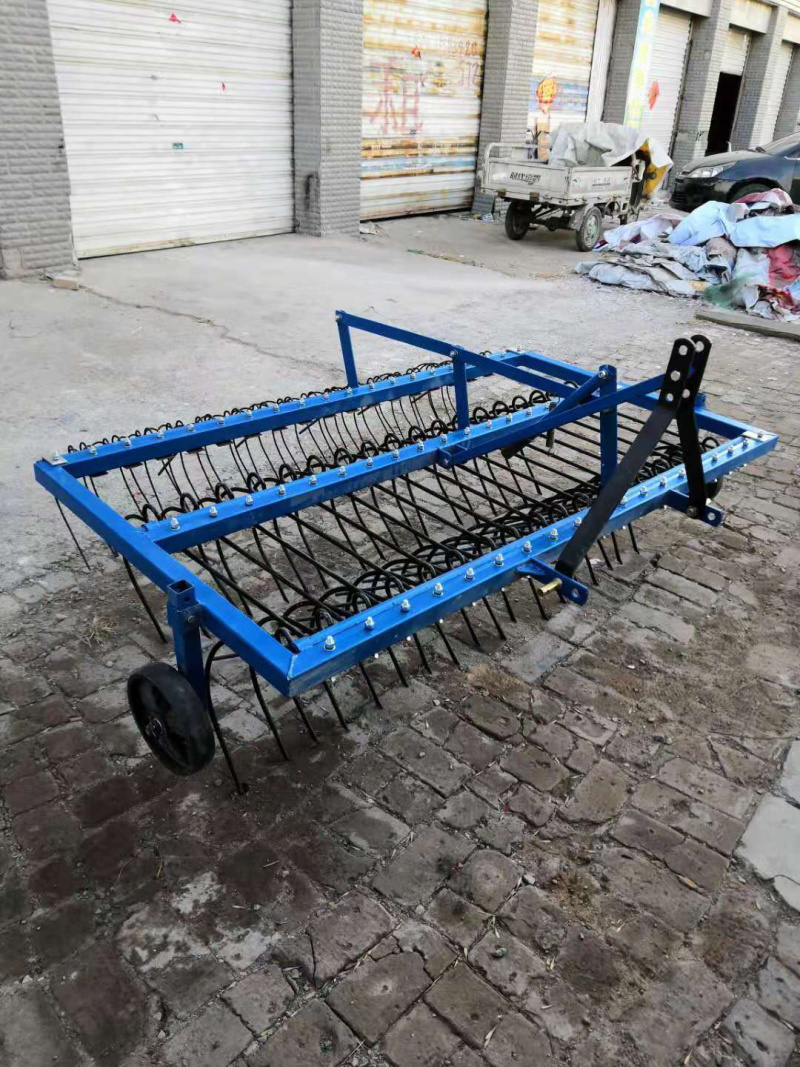 缠膜回收机地膜捡拾机废膜捡拾收获机工程水泥地面搂膜机