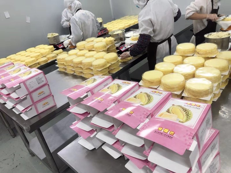 超级无敌爆款榴莲千层厂家直销