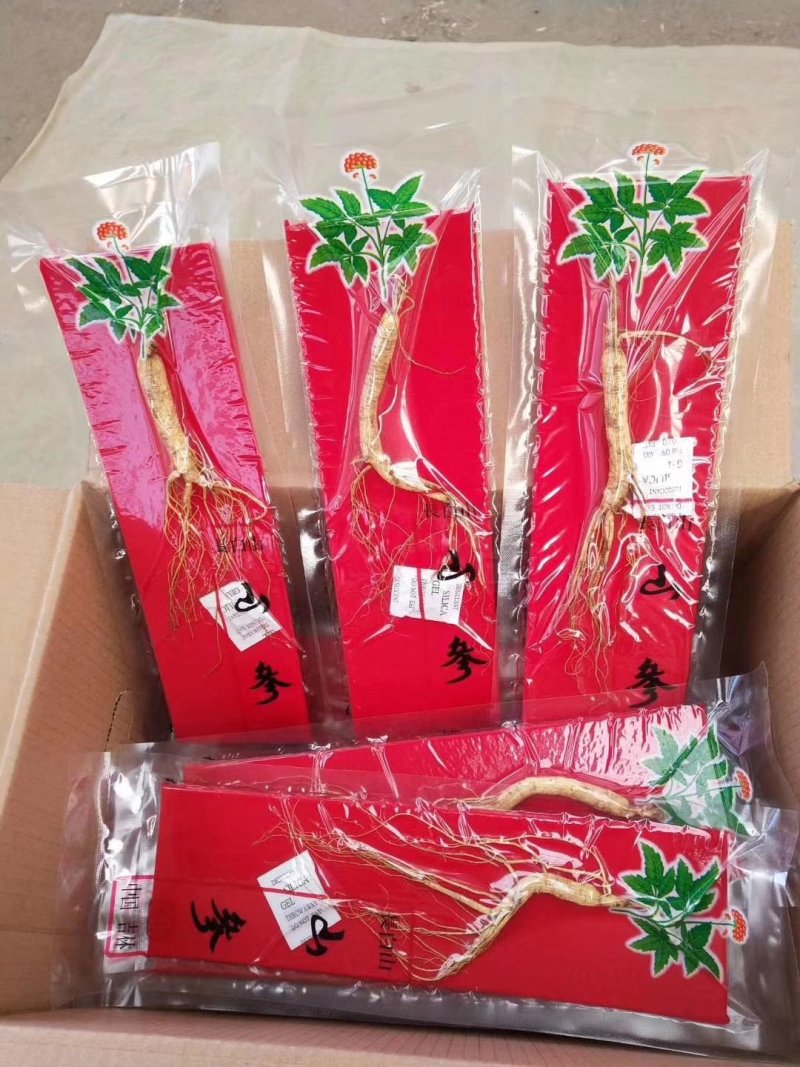 热卖款长白山特产一一一一一一一一林下参干品礼合