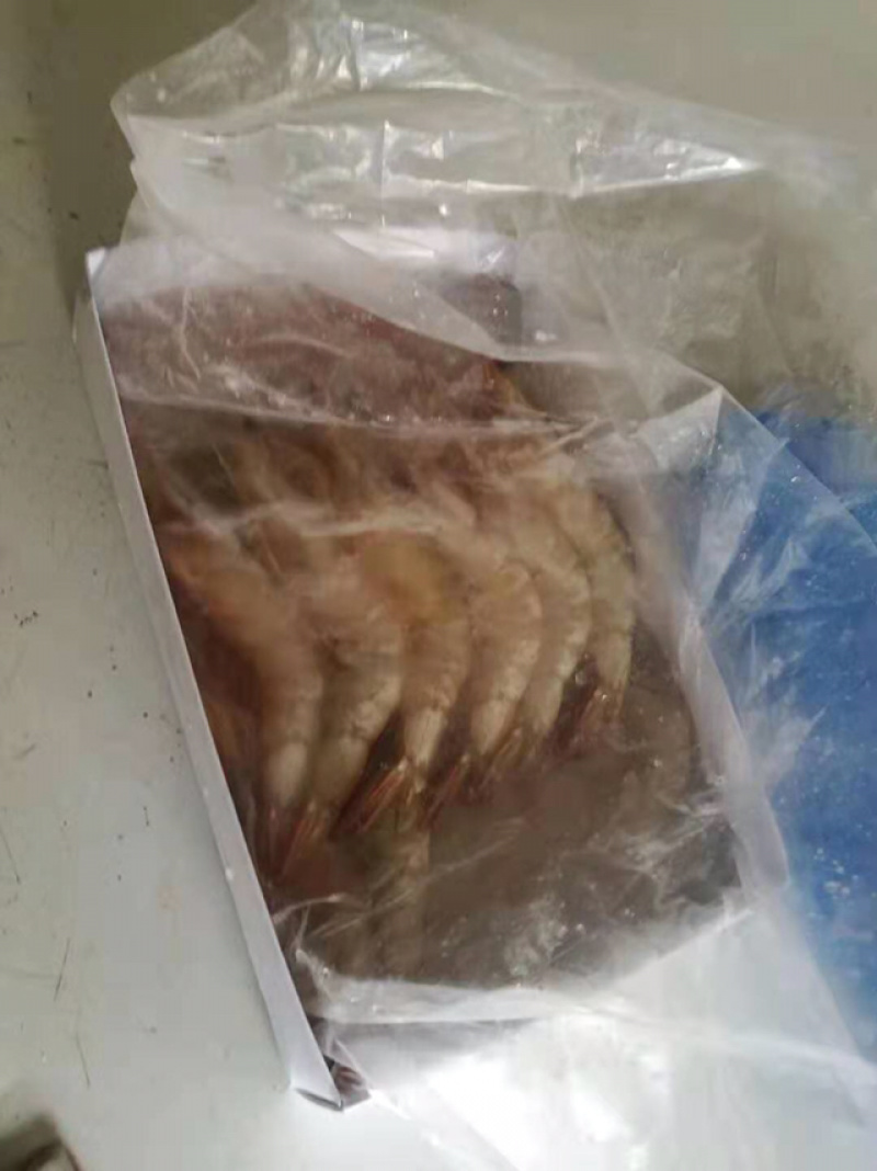 天然海白虾