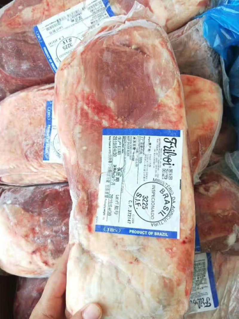 巴西牛腱子，板腱，牛前，牛后，胸肉，牛腩