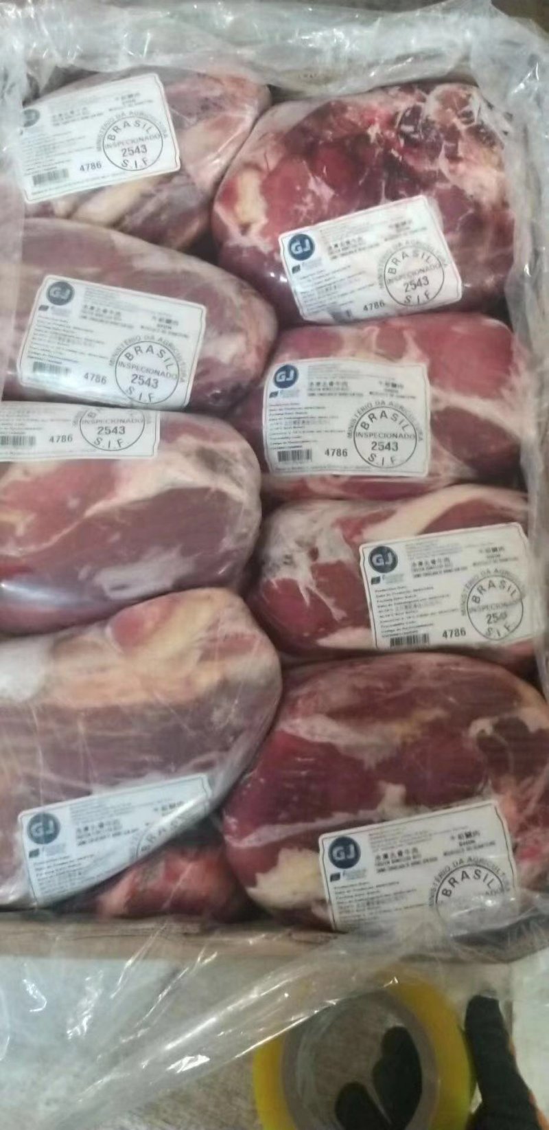 巴西牛腱子，板腱，牛前，牛后，胸肉，牛腩