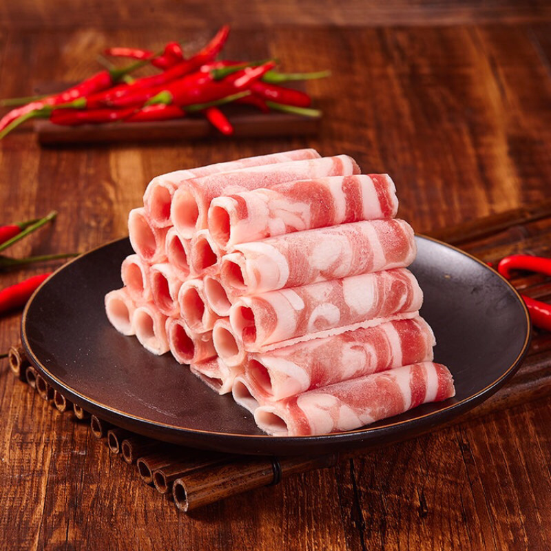一件代发4斤起羔羊肉卷肥羊卷羊肉片牛肉卷家用涮火锅包邮