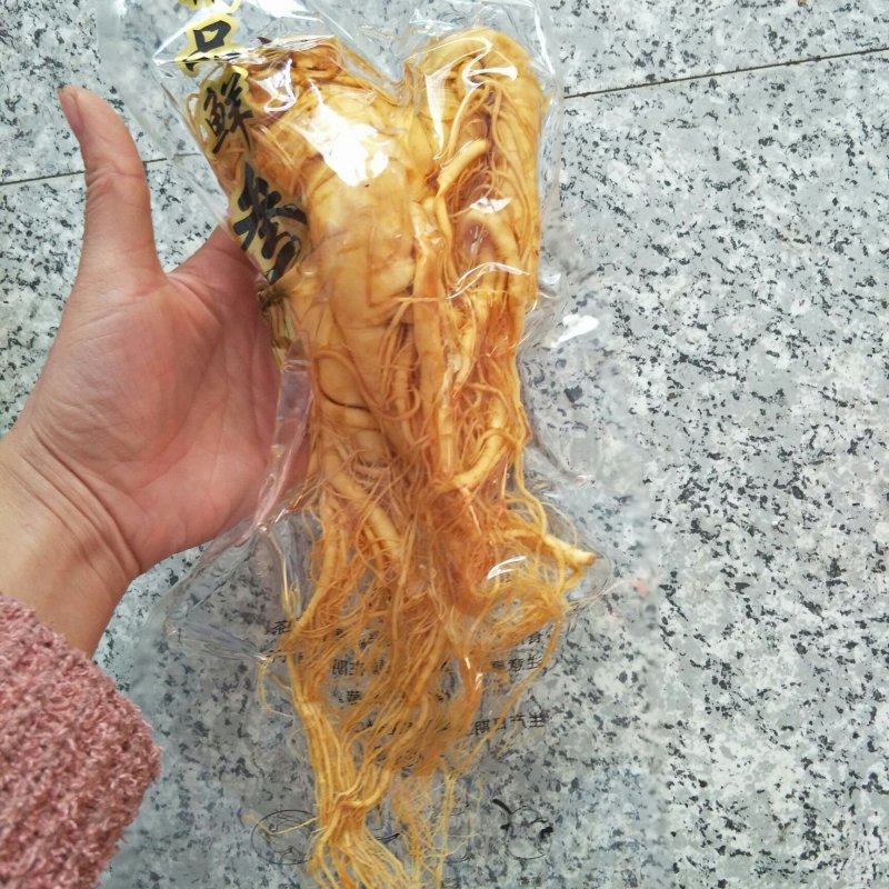 人参:长白山高年头精品大个头保鲜人参包邮
