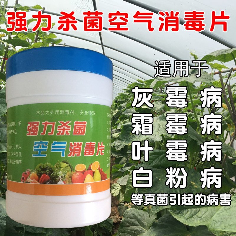 大棚空气消毒片杀菌熏棚预防霜霉灰霉白粉病
