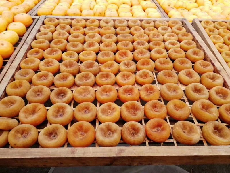 【年货节】广西桂林新鲜柿饼糖饼湿圆饼批发九成干靓饼