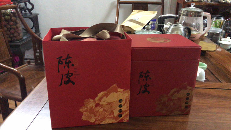 包邮5年正宗新会陈皮新会核心产区天马村生态基地可视频看货
