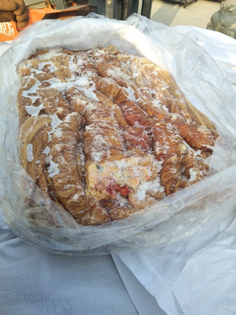 蒙古马肉，马板肠自己清洗无渣