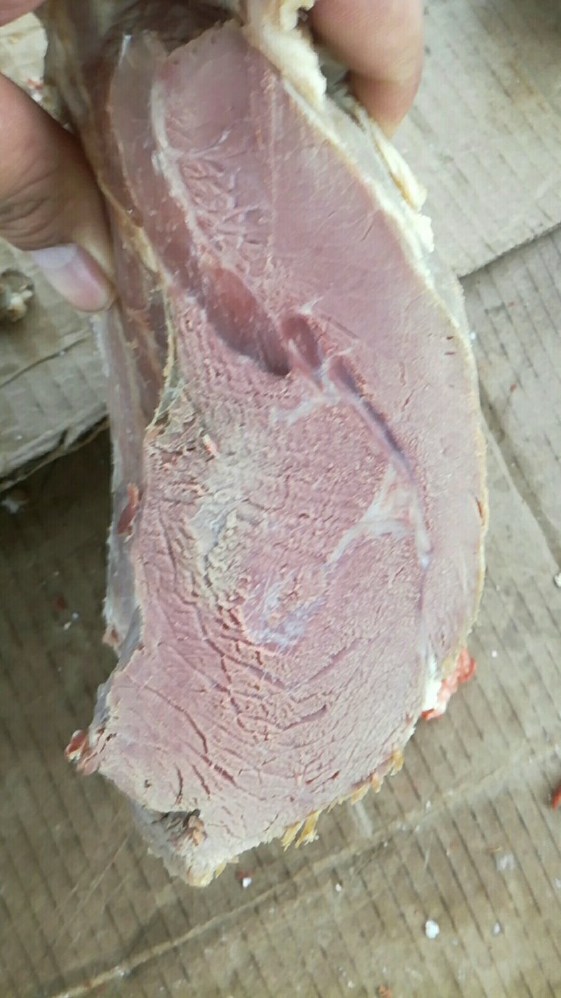 牛肉统货精修无油，熟度高
