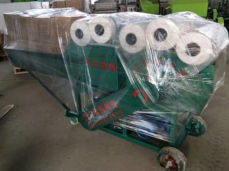 秸秆牧草粉碎机8吨产量铡草揉丝机畜牧养殖揉丝机
