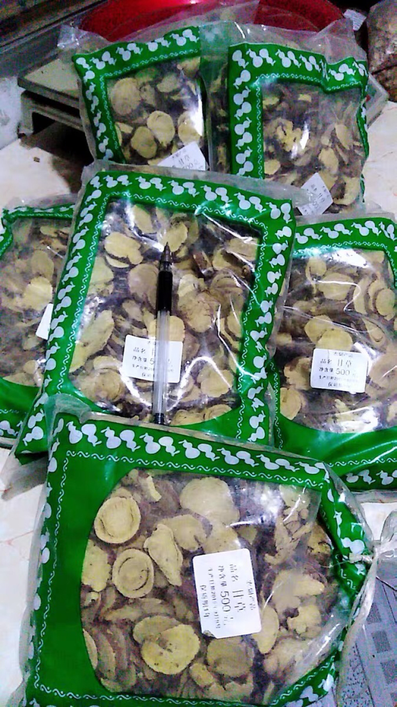 甘草特级大片甘草片甘草农家通