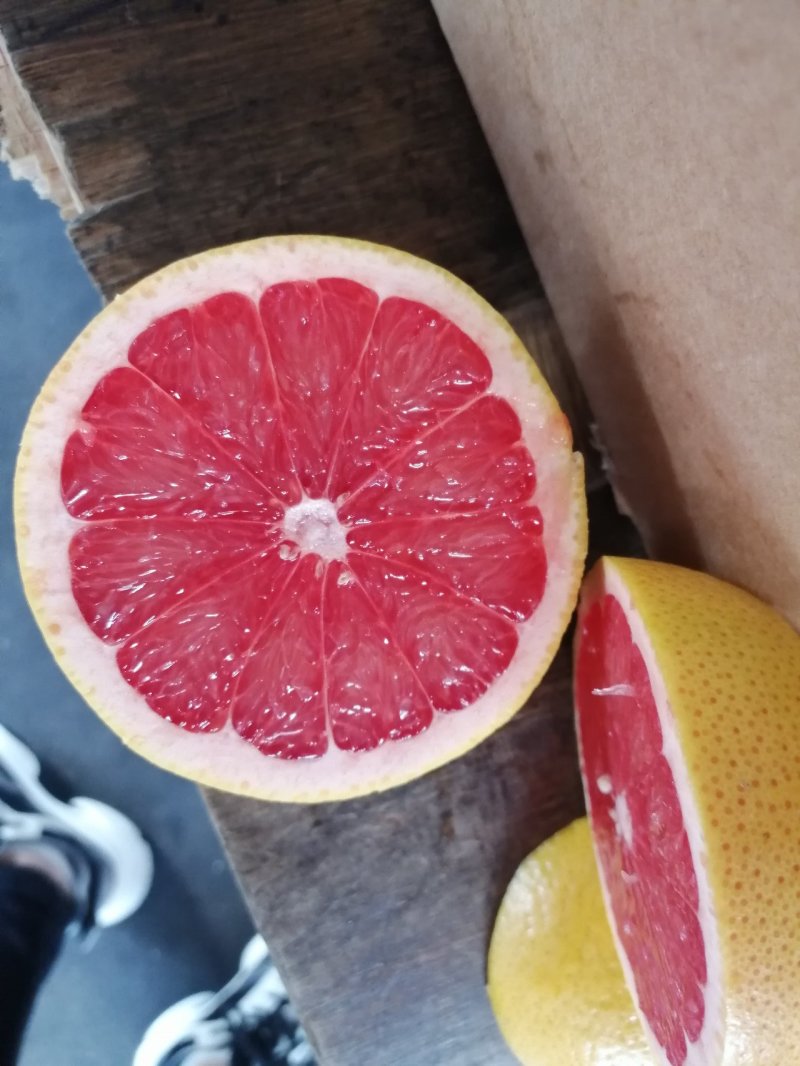 以色列西柚葡萄柚红心柚子加工果肉切片西柚
