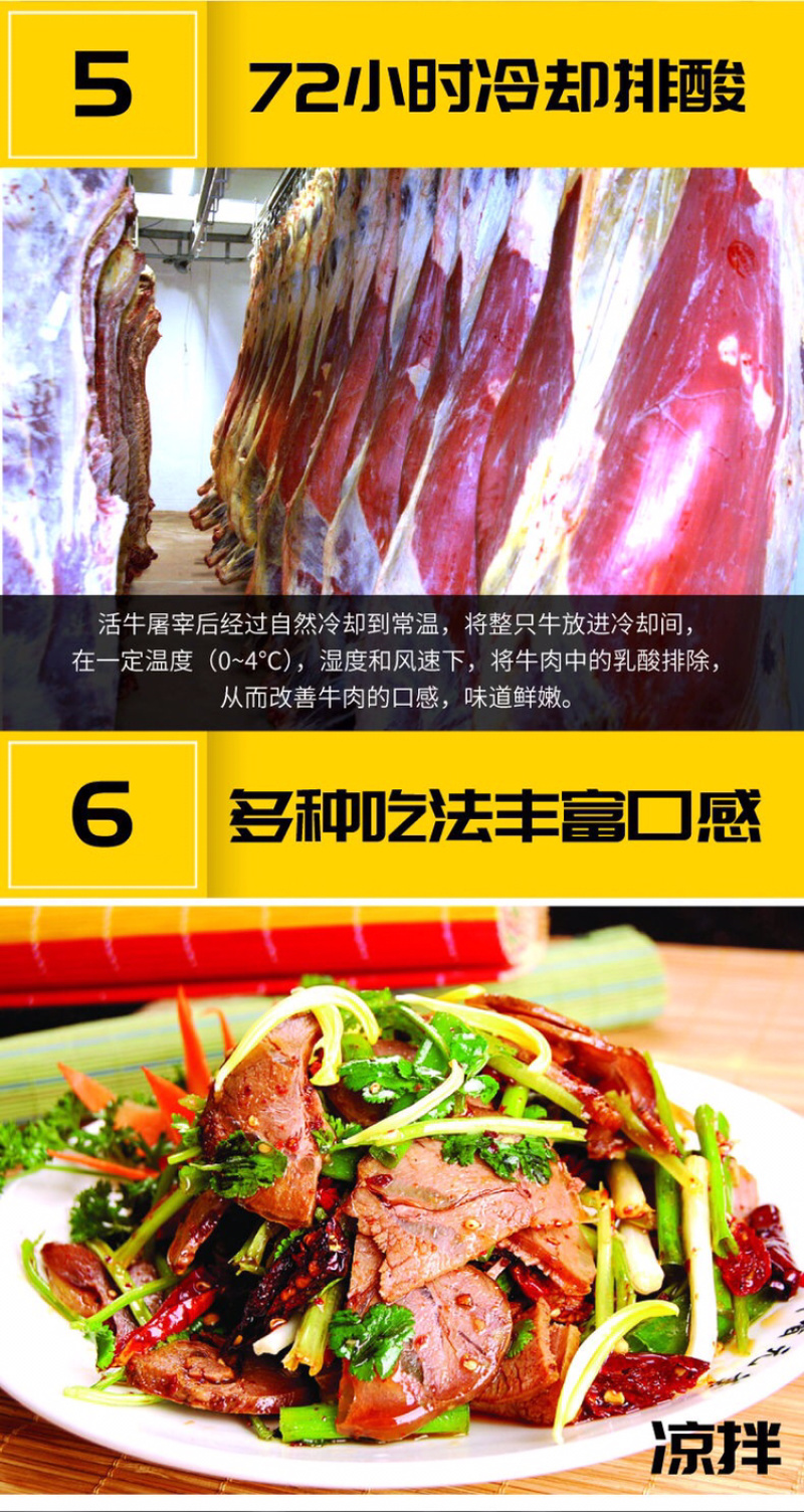 一件代发4斤新鲜冷冻不调理牛腱子肉批发生牛肉包邮