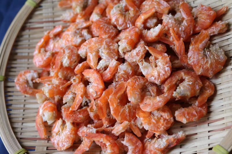 精选特级精品台山大海米虾仁干一斤装