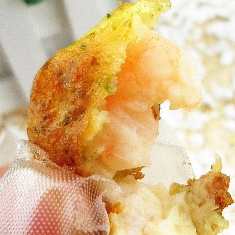 纳香海鱼香虾饼500g装宝宝早餐饼虾饼面食虾仁零食