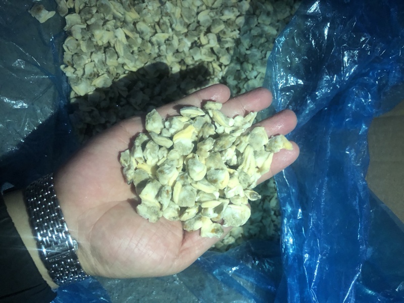花蛤肉碎肉无沙干冰原汁原味有视频实拍